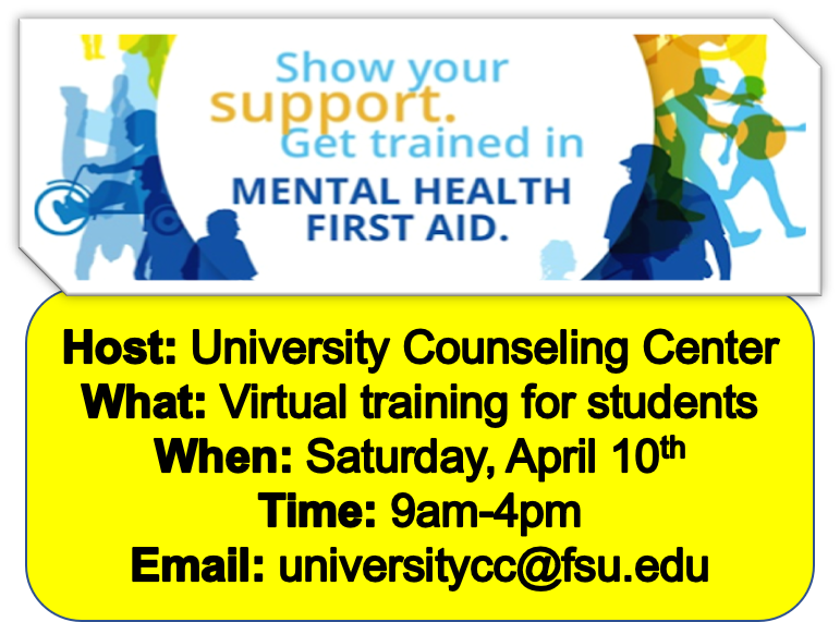 MHFA Training 4/10